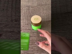 Luxus-luftloses Glas 1oz 30ml 50ml für nachfüllbare luftlose Glascreme der Grundlage