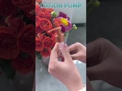 24/410 Gesichtsreinigung Handwäsche Reise-Set Plastiklotionspumpe mit Schließklemm