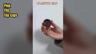 Rosa Flip-Top-Verschlüsse für Flaschen