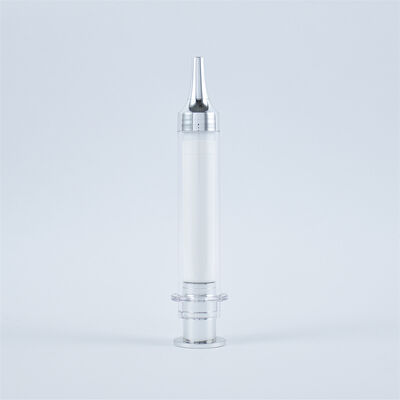 Airless-Spritze Kunststoffverpackung Pumpe Serum Spritze Airless 5ml 10ml 15ml 20ml Wiederverwendbare Kosmetik Airless Spritzenflasche