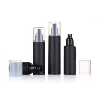 Großhandel 120 ml Matte PP Kunststoff Nebelspray Flasche mit Kappe mit Bürste für Gesichtscreme Lotion Hautpflege Serum