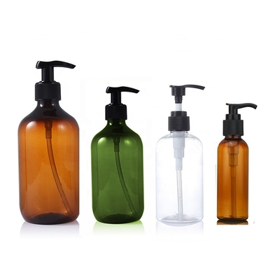Freundliche Kosmetik-Plastikflaschen 250ml 300ml 500ml Eco mit Lotions-Pumpe