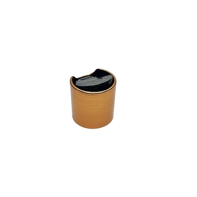 Gebürstete Aluminiumdisketten-Spitzenkappe für kosmetisches Paket 24mm 28mm