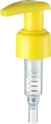 Plastik-pp.-Linksrechtsverschluss-Lotions-Zufuhr-Pumpe für für kosmetische Flasche 24/410