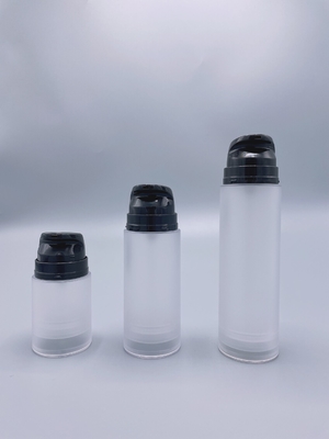 Aufbereitete luftlose Pumpflaschen 50ml 100ml 150ml der Schrauben-pp.