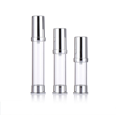 Kosmetische Verpackung 5ml 10ml 15ml leere Plastikflasche mit Luftloser Lotionpumpe