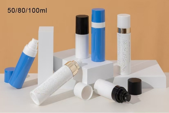 Übergabe Siegel Heißstempeln und UV-Siegelung PET Kunststoff Feinsprühflaschen 50ml 80ml 100ml mit individuellen Farben
