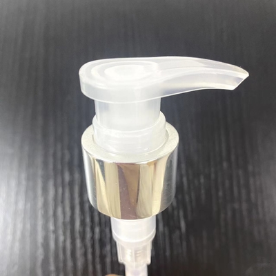 24/410 Aluminium-Natrual Großkopf Plastik Lotion Shampoo Schraubspender Pumpe für Flasche