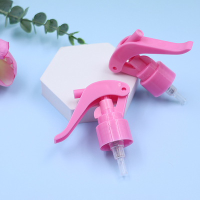 Mini 24/410 Trigger Pump Sprayer PP Material Kunststoff Reinigung Links-Rechts Schloss Sprayer für Verpackung Gebrauch kundenspezifische Farbe