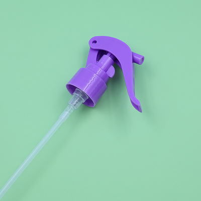 Farbenfrohe feine Mini Trigger Sprayer 20/410 24/410 28/410 mit Schließknopf Design für Wassernebel Spray Flaschen Odm Oem