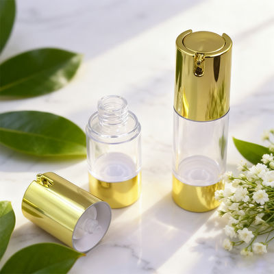 Capless Airless Pump Bottle 15ml 30ml 50ml Airless Pump Bottle 