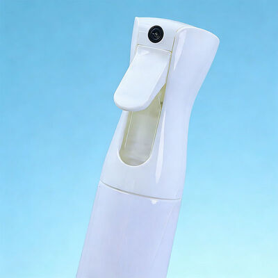 300-ml-Sprühflasche aus Kunststoff mit feinem Nebel für Reinigungslösungen OEM-Sprühflaschen mit kontinuierlichem Nebel und Logo