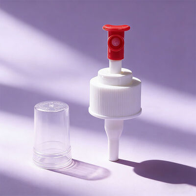 24mm 28mm 1cc Plastic Non-Spill Fine Mist Spray Pump with Custom Logo and Screw-On Cap for Bottles