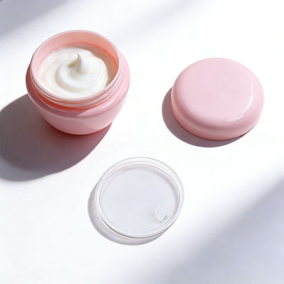 Ovaler PP-Gesichtscremetiegel, Kosmetik-Hautpflegebehälter, leerer Gesichtscremetiegel, 20 g