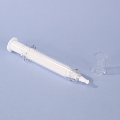 Luxus PS PP Airless Kosmetik Spritzenpumpe Flasche 5ml 10ml 20ml Spritze Kosmetik für Augencreme Serum Verpackung