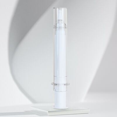 Luxus PS PP Airless Kosmetik Spritzenpumpe Flasche 5ml 10ml 20ml Spritze Kosmetik für Augencreme Serum Verpackung