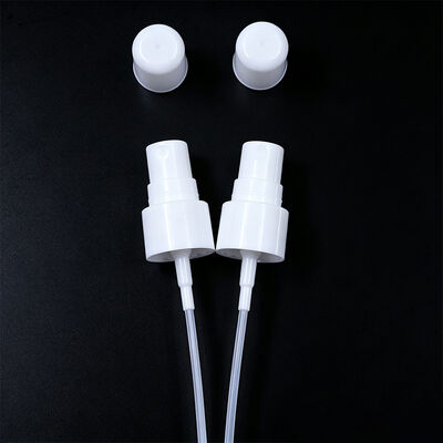 20-410 Runder Halbkappe PP Kunststoff glatter Feinschmelz Sprayer Dosierung 0,12cc