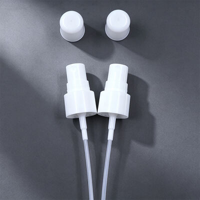 20-410 Runder Halbkappe PP Kunststoff glatter Feinschmelz Sprayer Dosierung 0,12cc