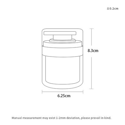 Großhandel Fabrik Warmverkauf 50 ml Luftlose Pumpe Flasche für die Körperpflege hohe Qualität individuell