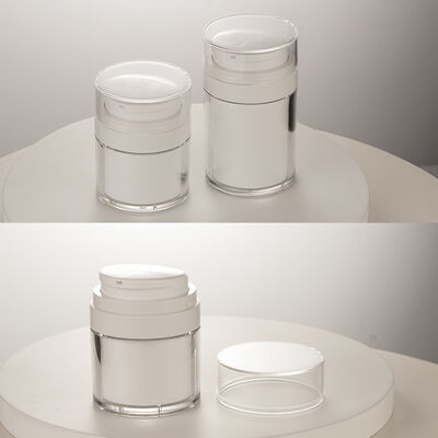 Hochwertige Luxus-Luftlose Pumpe Flasche 15ml 30ml 50ml für die Körperpflege Staubsauger Flaschen Warmverkauf Großhandel Fabrik Custom
