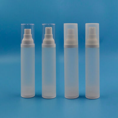 Großhandel Fabrik Luxus Airless Pumpflasche 15ml 20ml 30ml 50ml für Körperpflege Shampoo Hohe Qualität