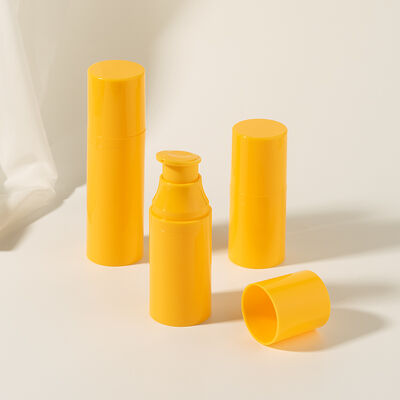 Fabrik Großhandel Benutzerdefinierte Luxus 30ml 50ml 80ml 120ml PP Airless Pump Kunststoffflaschen Set für Persönliche Hautpflege Gesichts-/Augencreme