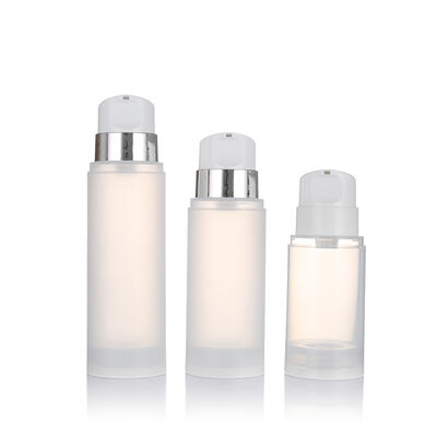 Luftlose Pumpenflasche 150 ml 200 ml 250 ml/PP Transparente Lotionspumpenflasche für kosmetische Verpackungen