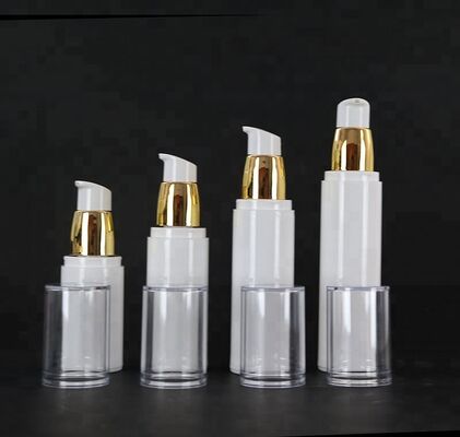 Plastiklotion-Flasche Gold Shmpoo Wasser-Airless-Pumpflasche