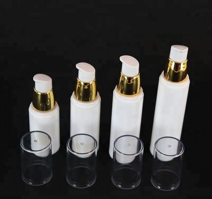 Plastiklotion-Flasche Gold Shmpoo Wasser-Airless-Pumpflasche
