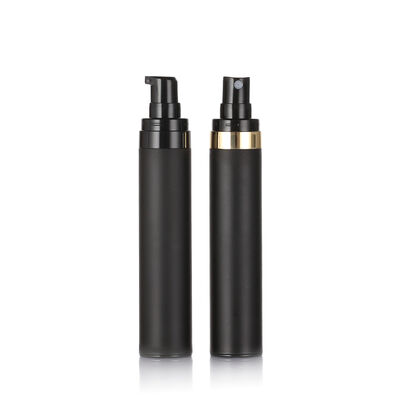 Hochwertige schwarze Airless-Flasche 15 ml 30 ml 50 ml PP-Kunststoff-Airless-Kosmetikflaschen