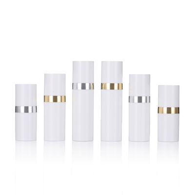Hochwertige Probe Kleine Flaschen 15 ml Sonnenkosmetik Luftlose Flasche für Männer