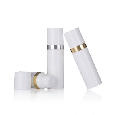 Hochwertige Probe Kleine Flaschen 15 ml Sonnenkosmetik Luftlose Flasche für Männer