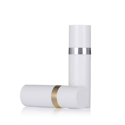 Hochwertige Probe Kleine Flaschen 15 ml Sonnenkosmetik Luftlose Flasche für Männer