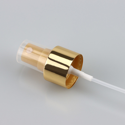 Glänzendes Goldfeiner Nebel-Sprüherpumpe 24/410 Aluminiumertrag 0.12cc