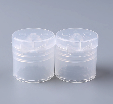 kosmetischer Flip Top Bottle Caps Transparent glattes 20/410 24/410