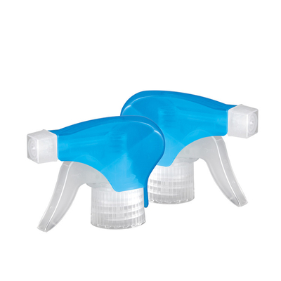 Transparenter blauer Plastiktriggersprüher 28/410 für Reinigungs-Wasser