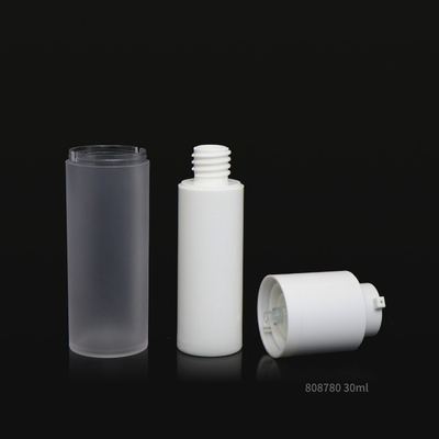 Torsions-Schalter-luftlose Pumpflaschen, kosmetisches SahnePlastik der flaschen-pp.