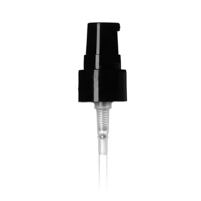 Schwarzes glattes Plastikbehandlungs-Pumpen-Spitze 20-410 Soem-ODM für 1oz ringsum Flasche