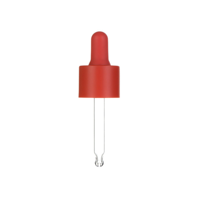 20mm runde Klarglas-Tropfenzähler-Kosmetik für Glasflasche Soem