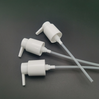 Plastik-Pumpe weiße 24mm pp. 24 Lotions-410 für das Kosmetikverpacken
