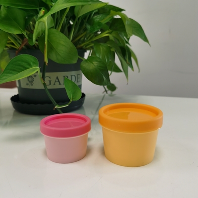 Kosmetische Plastikgläser pp., Gesichtscremetiegel-Verpacken 50g 100g