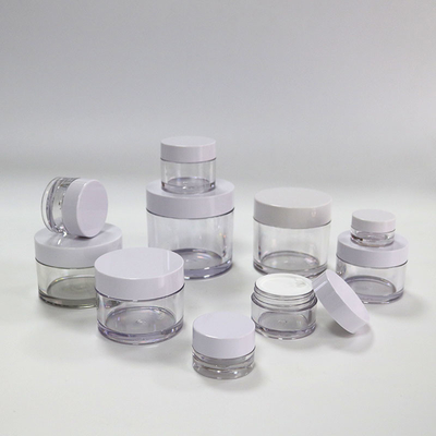 Nahrung ordnen kosmetische Plastikgläser, Cremetiegel 2Oz 4Oz PETG mit Plastikschraube