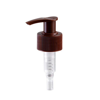 Rechts-Linksverschluss-Schwarz-Lotions-Pumpe 24 410 gewellte Dosierung der Schließungs-1.2ml