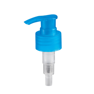 Schraube hinunter blaue Lotions-Pumpe des Verschluss-28mm, Lotions-Plastik-weiße Pumpe pp. 24 410