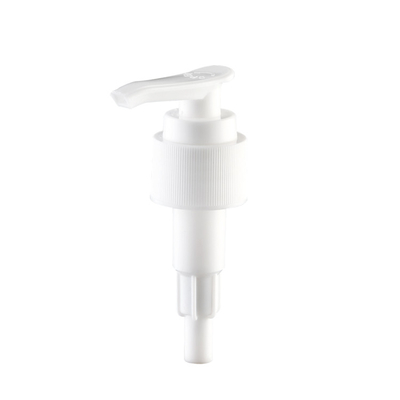 Schraube hinunter blaue Lotions-Pumpe des Verschluss-28mm, Lotions-Plastik-weiße Pumpe pp. 24 410