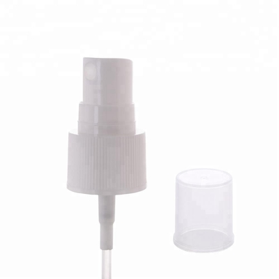 Weißer feiner Nebel-Sprüher-Plastikkopf, 28/410 Parfüm-Sprüher-Pumpe