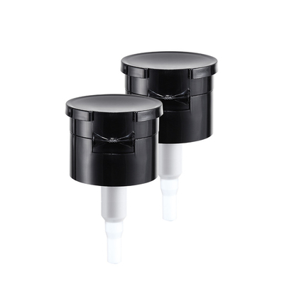 Schwarze Plastiknagellack-Entferner-Pumpe 28mm 33mm für kosmetische Schönheits-Reinigungsflasche
