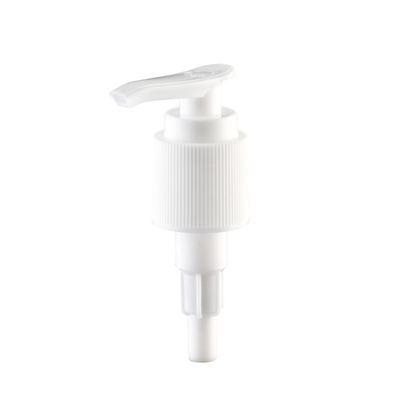 Weiße Schrauben-Zufuhr-Lotions-Pumpe 24/415 28/415 für kosmetische Flasche