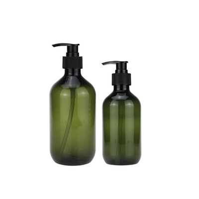 Freundliche Kosmetik-Plastikflaschen 250ml 300ml 500ml Eco mit Lotions-Pumpe